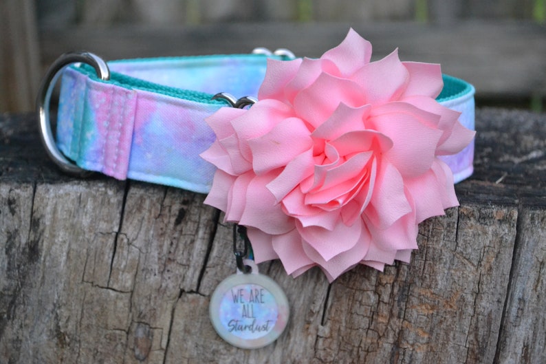 From The Garden Snap-In Dog Bows® Flower EXTRA LARGE Fleurs pour collier de chien, Fleurs pour harnais pour chien, Fleurs pour chien de thérapie image 3