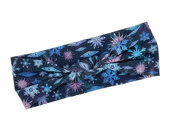 The Arendelle - Soft Stretch Cotton - Top Knot Headbands, Twist Headbands, Bow Headbands, Soft Hair Bows, Turbans, Wear All Day Comfort