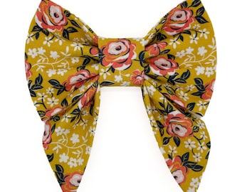 The Trudy v2 Snap-In Dog Bows® Bow Tie - For Dogs and Cats, Sailor Bows, Hair Bows, Headband, The Best For You and Your Best Friend