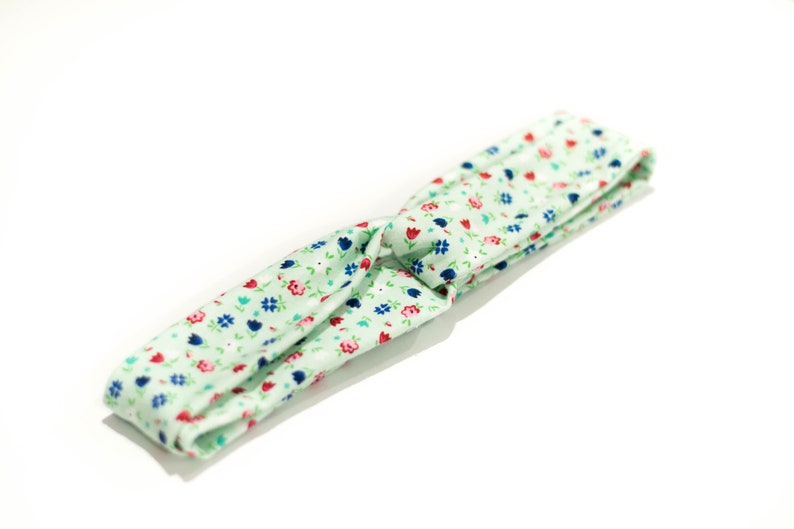 Mommy and Me Headbands Soft Hair Bow Top Knot Headband Soft CottonLycra Infant Head Wrap Knotted Headband The Savannah Headbands