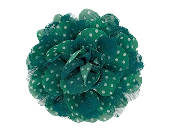 Ditzy Dots Snap-In Dog Bows® Flower - LARGE - Dog Collar Flowers, Dog Harness Flowers, Only The Best For Your Best Friend
