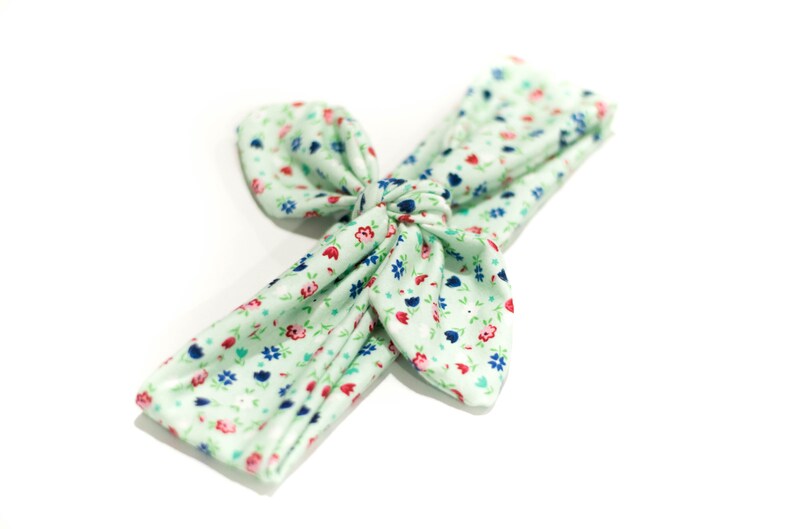 Mommy and Me Headbands Soft Hair Bow Top Knot Headband Soft CottonLycra Infant Head Wrap Knotted Headband The Savannah Headbands