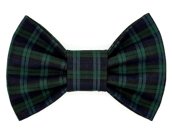 Feeling Studious (Vintage Fabric)  Snap-In Dog Bows® Bow Tie - For Dogs and Cats, Sailor Bows, Hair Bows, Headband