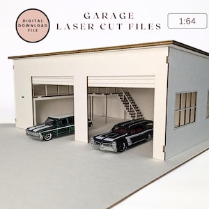 Garage diorama kit 1:10 - Etsy 日本