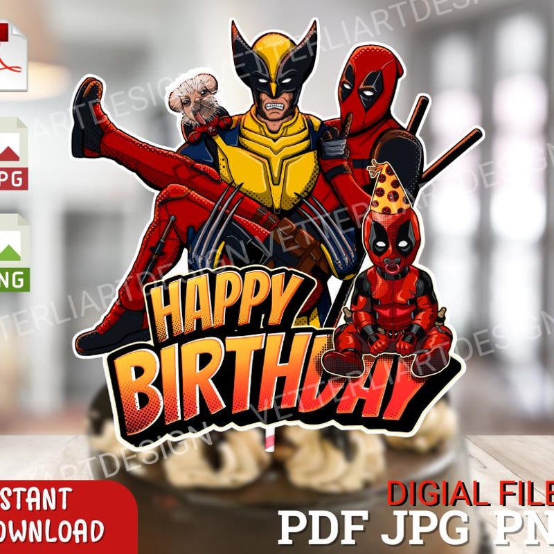 Wolverine Birthday - Etsy