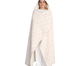 Manta de forro polar sherpa con capucha: acogedora y cálida, 180 x 132 cm