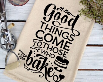 flour feed sack towel baking kitchen towel cotton towel dish towel farmhouse - Bakers Gonna Bake Kitchen Redwork Embroidery Designs flour feed sack towel baking kitchen towel cotton towel dish towel farmhouse - Bakers Gonna Bake Kitchen Redwork Embroidery Designs