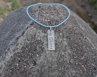 energy by Lori J Designs "I" LOVE LIFE Necklace