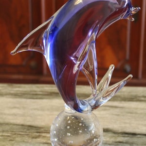 Murano V Nason Glass Dolphin - Etsy