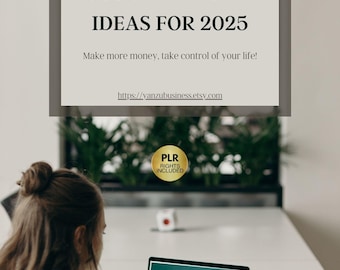 500 Side Hustle Ideas for 2025: Extra Income Guide (Digital Download)
