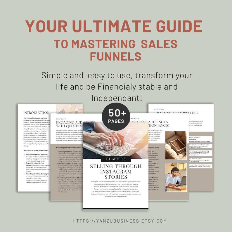 Sales Funnel Ebook MRR PLR  Digital Marketing Guide Social Media Beginners Guide  Marketing Ebook Sales Funnel Guide Increase Product Sales