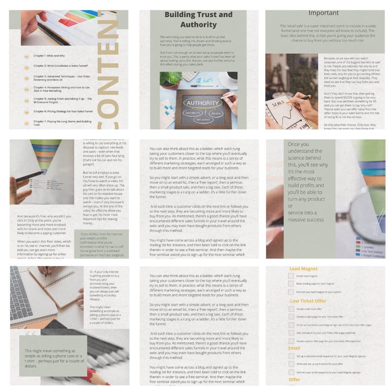 Sales Funnel Ebook MRR PLR  Digital Marketing Guide Social Media Beginners Guide  Marketing Ebook Sales Funnel Guide Increase Product Sales