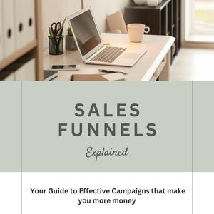 Sales Funnel Ebook MRR PLR  Digital Marketing Guide Social Media Beginners Guide  Marketing Ebook Sales Funnel Guide Increase Product Sales