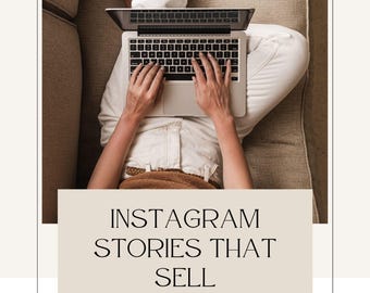 eBook sulle vendite di Instagram Stories: Guida al marketing sui social media (download digitale)