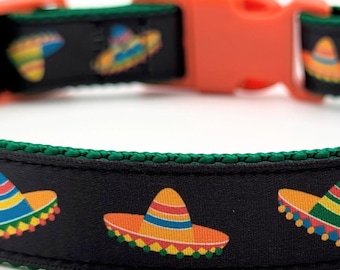 Sombrero Dog Collar / Cinco de Mayo Fiesta Mexican Hat