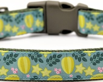 Star Fruit Dog Collar / Starfruit Carambola Tropical Fruit Food