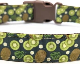 Kiwi Dog Collar / Fruit Berry Gooseberry Kiwifruit Food