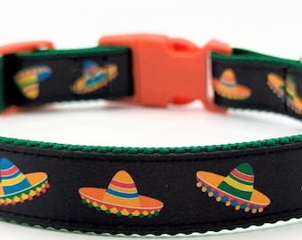 Sombrero Dog Collar / Cinco de Mayo Fiesta Mexican Hat