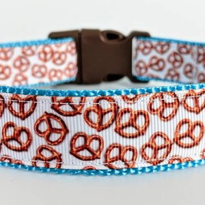 Pretzel Day Hundehalsband / Mini Pretzel Foodie Hundehalsband