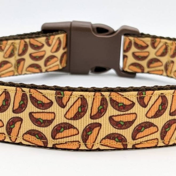 Taco Tuesday Dog Collar / Mexican Food