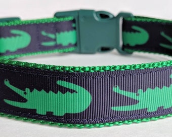 After While Crocodile Dog Collar - Alligator Dog Collar