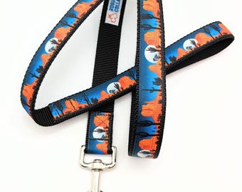 Custom Ribbon Dog Leash - Handmade, You choose the Designs and Colors
