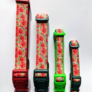 Watermelon Dog Collar / Summer Dog Collar / Food Dog Collar image 2