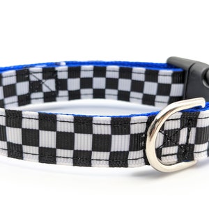 Checkered Flag Dog Collar / Racing / Race Car image 3