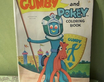 Gumby & Pokey Vintage 1966 Lakeside Electric Drawing Sheets New Old Stock 