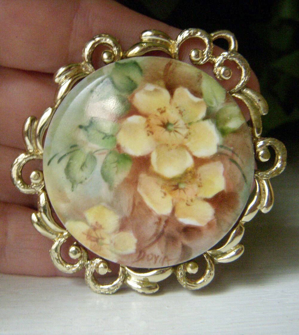 Vintage $15.00 Floral Pins - Pick Your Style