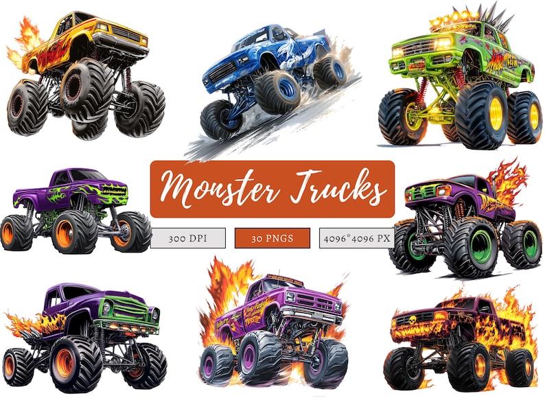 watercolor trucks
monster truck png
truck clipart
monster truck
truck sublimation
racing clipart
monster truck art
offroad png
offroad clipart
extreme vehicle
hot wheels
car clipart bundle
big truck clipart