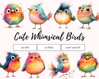 Paquete de imágenes prediseñadas de pájaros caprichosos, imágenes prediseñadas de pájaros divertidos png, imágenes prediseñadas de pájaros lindos y caprichosos, imágenes prediseñadas de pájaros locos, imágenes prediseñadas de pájaros lindos, imágenes prediseñadas de pájaros extravagantes