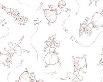 Pre Order Nutcracker Christmas by Belle and Boo for Michael Miller Fabrics - Arriving June/July