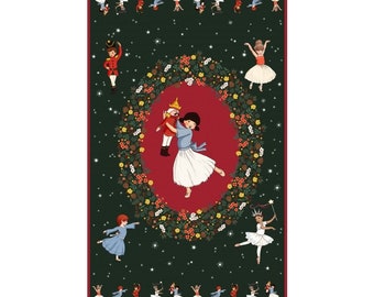 Pre Order Nutcracker Christmas by Belle and Boo for Michael Miller Fabrics - Arriving June/July