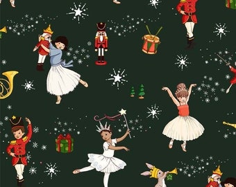 Pre Order Nutcracker Christmas by Belle and Boo for Michael Miller Fabrics - Arriving June/July