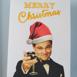 Carte de Noël Great Gatsby | Leonardo DiCaprio