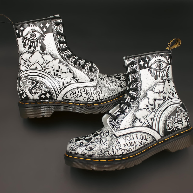 Mens Custom Doc Martens - Etsy