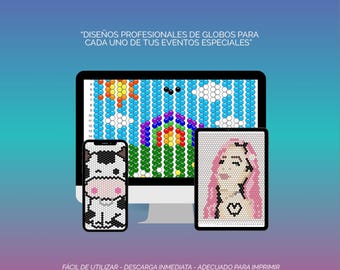 Balloon Wall Template Catalog