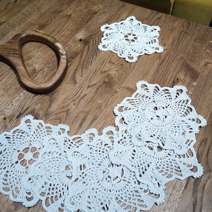 Coffee Coasters, Farmhouse Coasters, Crochet Coasters, Cute Coasters, Handmade Coasters, Summer Coasters, Spring Coasters, Round Coasters
