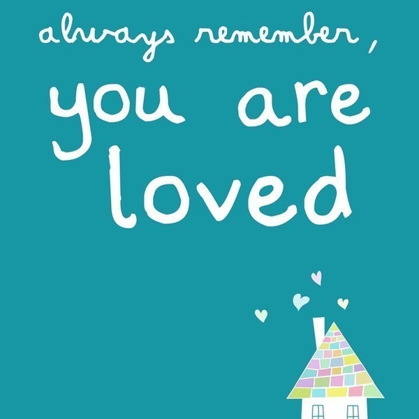 You Are Loved - 8x10