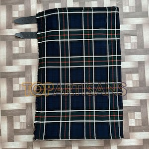 Kilt Colquhoun du clan fait main pour homme - Kilt écossais moderne de 8 mètres en tartan Colquhoun - sur mesure