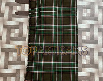 Handmade Clan Williams Kilt for Men - Scottish Williams 8 Yard Tartan Kilt - Made to Measure
