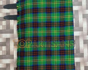Handmade Clan Connolly Kilt for Men - Scottish Connolly Hunting 8 Yard Tartan Kilt - Made to Measure