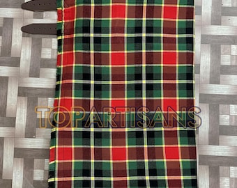 Handmade Clan Maclachlan Kilt for Men - Scottish Maclachlan Old 8 Yard Tartan Kilt - Made to Measure