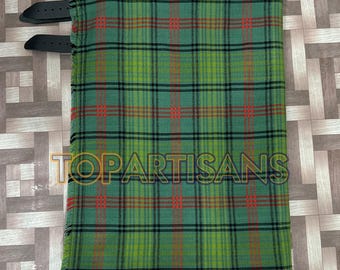 Handmade Clan Ross Kilt for Men - Scottish Ross Hunting Ancient 8 Yard Tartan Kilt - Made to Measure