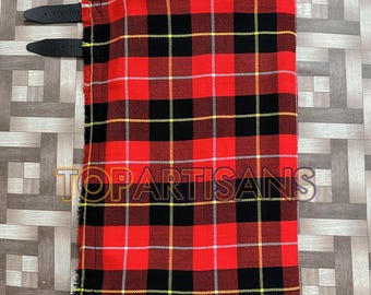 Handmade Clan O Connoll Kilt for Men - Scottish O Connoll 8 Yard Tartan Kilt - Made to Measure