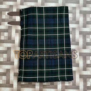 Handmade Clan Graham Kilt for Men - Scottish Graham 8 Yard Tartan Kilt - Made to Measure