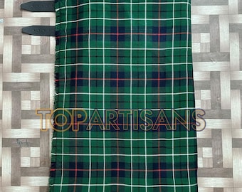Kilt Clan Duncan feito à mão para homens - Kilt escocês Duncan moderno de 8 jardas em tartan - feito sob medida