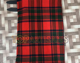 Handgemaakte clan Macintosh-kilt voor mannen - Schotse Macintosh 8 Yard Tartan-kilt - op maat gemaakt