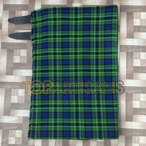 Kilt Clan Lloyd hecho a mano para hombres - Kilt escocés de tartán de 8 yardas de Scottish Lloyd - Hecho a medida